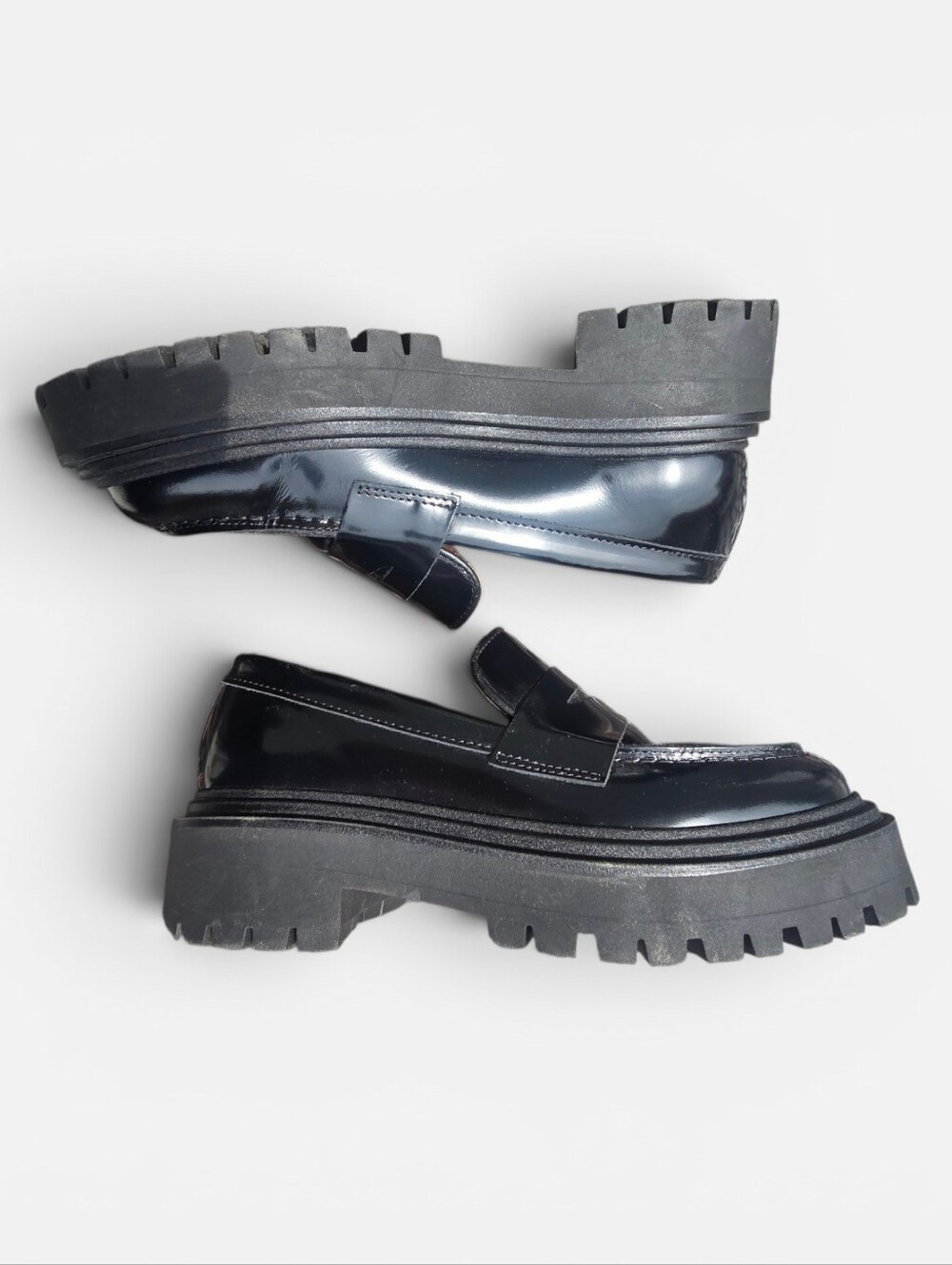 Thursday Boot Company Black Patent Loafer Flats - Picture 7 of 9